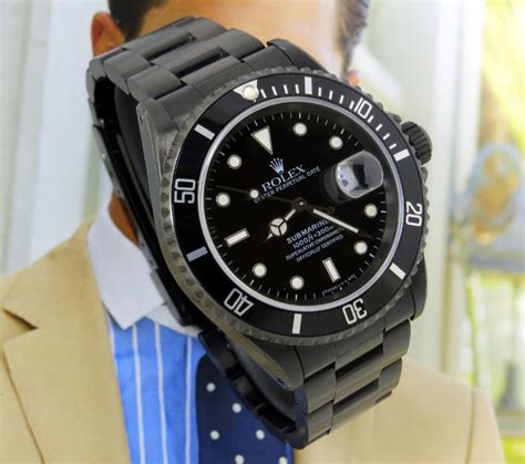 Eliminare trattamento PVD su Rolex Submariner